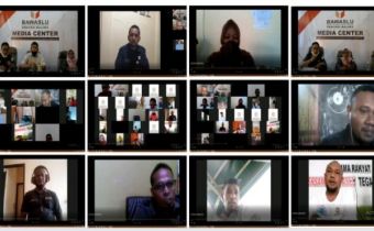 Jelang Pembentukan Pengawas TPS, Bawaslu Maluku Gelar Diskusi Daring.