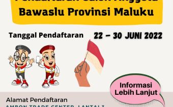 Tim Seleksi Calon Anggota Bawaslu Provinsi Maluku