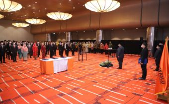 Lantik Tiga Anggota Bawaslu Provinsi Maluku Bersamaan Dengan 69 Anggota Bawaslu Provinsi Lain, Bagja: Jaga Hubungan Baik Sesama Penyelenggara Pemilu 