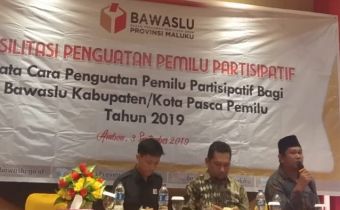 Pasca Pemilu 2019, Bawaslu Gelar Fasilitasi Penguatan Pemilu