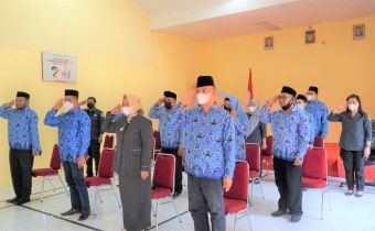 Peringati Hari Kesaktian Pancsila, Bawaslu Maluku Ikuti Upacara Secara Virtual