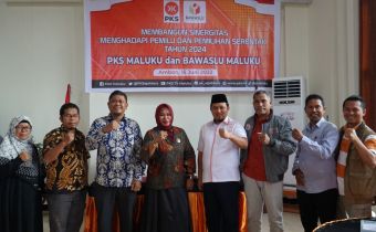 Bangun Sinergitas, Bawaslu Maluku Sambangi DPW PKS 