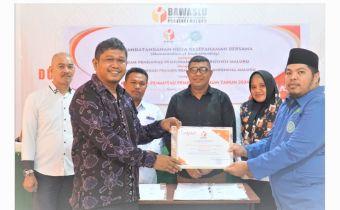 Wujud Nyata Rumah Ibadah Dukung Pemilu Berkualitas, BKPRMI Merapat Ke Bawaslu Maluku, Menjadi Pemantau