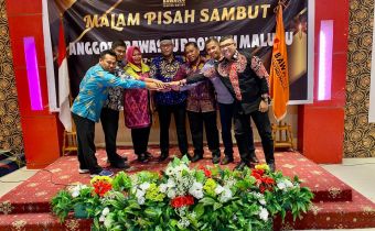 Pisah Sambut Komisioner Bawaslu Maluku Penuh Kenangan, Dari Berjuang Majukan Lembaga Hingga Momen Hangat Kekeluargaan 