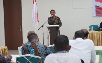 Sosialisasi Pengawasan Pemilu Partisipatif Bagi Stakeholder dan Masyarakat, Subair Ajak Awasi Kinerja Panwascam