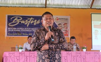 Bastori Pemilu di Masika, Subair Ajak Masyarakat Terlibat Sebagai Pengawas Partisipatif