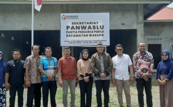 Supervisi Sekretariat Panwacam di KabupatenÃ‚Â Buru