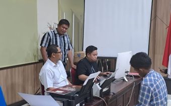 Bawaslu Provinsi Maluku Awasi Langsung Sub Tahapan Perbaikan dan Penyerahan Dukungan Minimal pemilih Perbaikan Kesatu