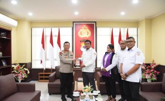 Bawaslu Maluku Datangi Polda, Perkuat Sinergi Kawal Pemilu 2024