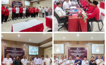 Sitti Aminah Amahoru Kembali Mendaftar ke KPU Pasca Mediasi, Berkas PDIP Dikembalikan Disinyalir Belum Sesuai 