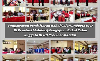 Sambangi KPU Maluku di Hari Terakhir Pendaftaran, Sepuluh Parpol Ajukan Bakal Calon Anggota DPRD