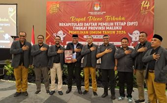 Tok! DPT Maluku pada Pemilu 2024 Ditetapkan Sebanyak 1.341.012, Kepada KPU, Bawaslu Sampaikan Tiga Hal Ini