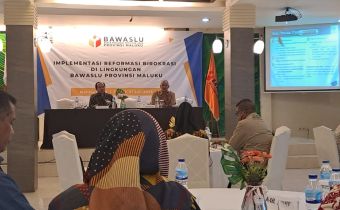 Sosialisasikan Semangat Reformasi Birokrasi Kepada Jajaran, Bawaslu Maluku Siap Wujudkan Lingkungan Kerja yang Profesional dan Berintegritas