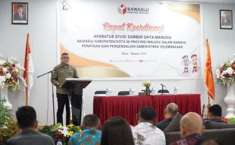 Tingkatkan Kapasitas SDM, Bawaslu Maluku Helat Rapat Fasilitasi dan Pembinaan Aparatur Pengawas