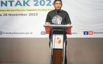 Petakan Kerawanan dan Deteksi Dini Pelanggaran Pemilu, Bawaslu Maluku Launching IKP Tematik