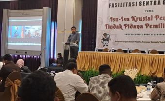 Helat Rakor Sentra Gakkumdu, Subair: Jaga Sinergitas Demi Penegakan Keadilan Pemilu Yang Berkepastian Hukum