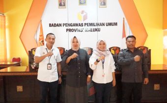 Sambangi Bawaslu Maluku, Penghubung KY Siap Bersinergi Dalam Penegakan Hukum Pemilu