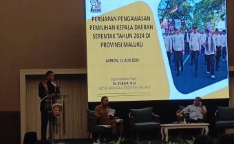 Hadir sebagai narasumber dalam Rakor Forkopimda, Subair ajak seluruh Stakeholder Wujudkan Pilkada Amam dan Damai