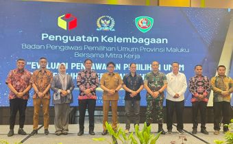 Bawaslu Maluku Gelar Penguatan Kelembagaan Bersama Mitra Kerja