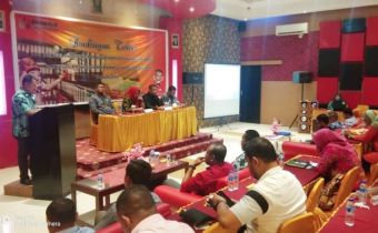 Bawaslu Maluku Gelar Bimtek Pengelolaan Penatausahaan dan Kearsipan bagi Bawaslu Provinsi Maluku dan Bawaslu Kabupaten/Kota Tahun 2019