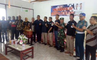 Kunjungi Bawaslu Aru, Frits Siregar Canangkan Desa Bebas Politik Uang