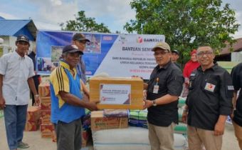 PEDULI GEMPA MALUKU, BAWASLU RI KEMBALI SALURKAN BANTUAN