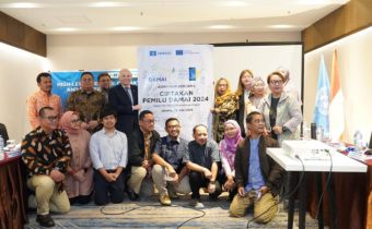 Bawaslu Tandatangani Komitmen Bersama Ciptakan Pemilu Damai 2024