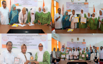 Tandatangani Nota Kesepakatan Bersama, Organisasi Perempuan Fathayat Terlibat Sebagai Mitra Pengawas Partisipatif Pada Pemilu 2024