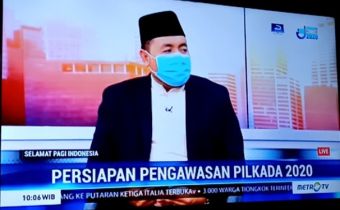 Wawancara Exklusif bersama Anggota Bawaslu/Kordiv Pengawasan dan Sosialisasi (Mochammad Afifuddin, S.Th.I.,M.Si) 
dengan Topik Persiapan Pengawasan Pilkada 2020.