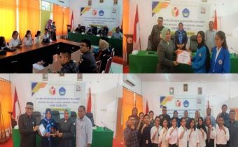 Mahasiswa FISIP Unpatti Akhiri Masa Magang, Bawaslu Maluku: Jadilah Pengawas Partisipatif