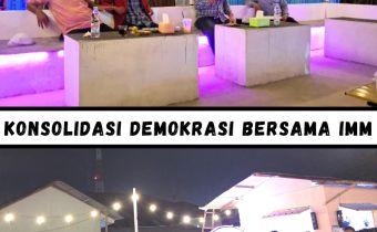 Konsolidasi Demokrasi bertema “Bawaslu Tetap Eksis dalam Non Tahapan” bersama Ikatan Mahasiswa Muhammadiyah (IMM) Maluku