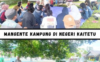 Bawaslu Maluku Mangente Kampung di Negeri Kaitetu, Kecamatan Leihitu, Kabupaten Maluku Tengah