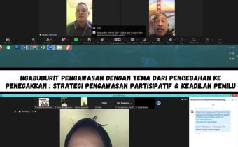 Kegiatan Ngabuburit Pengawasan bertemakan “Dari Pencegahan Ke Penegakan : Strategi Pengawasan Partisipatif Dan Keadilan Pemilu”