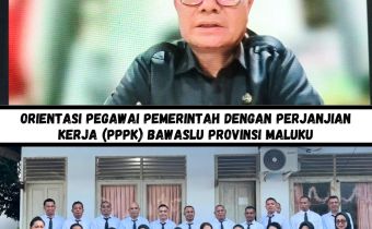 Orientasi PPPK di Lingkup Bawaslu Provinsi Maluku dan Bawaslu Kabupaten/Kota se-Maluku, Senin (06/07/26)